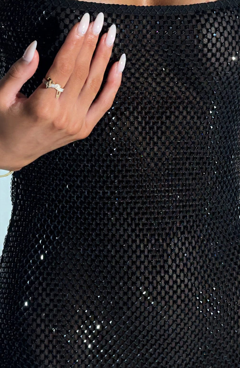Gloria - Mini Kleid | Party Glitzerkleid