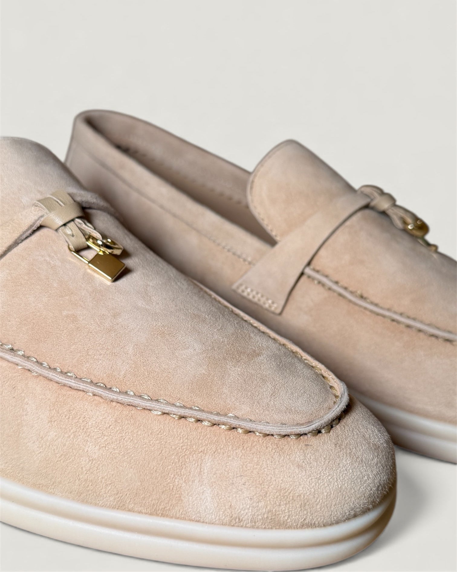 Classic Amulet Loafer for Women - Champagne Beige