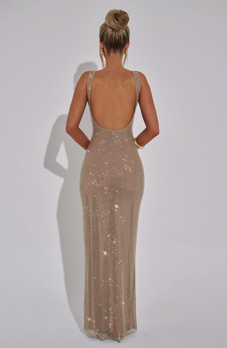 Gloria - Maxi Kleid | Party Glitzerkleid
