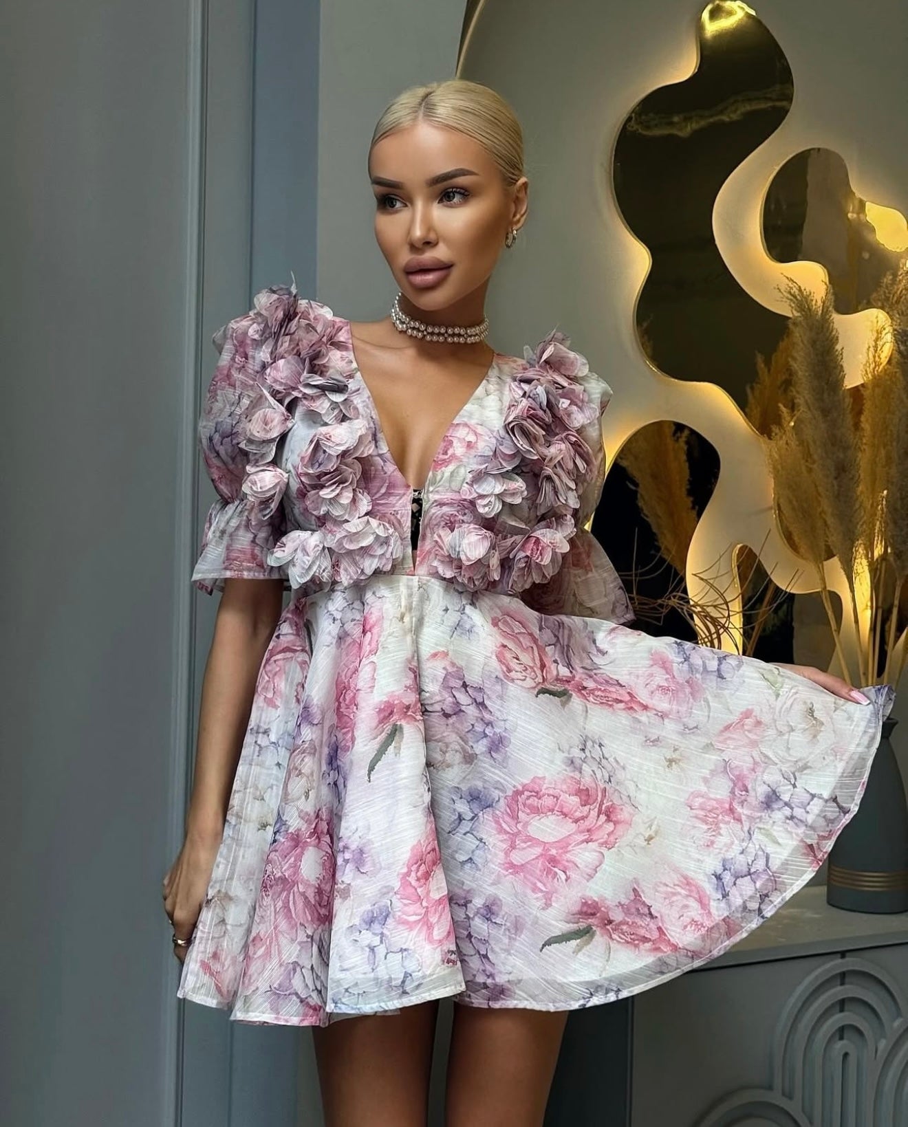 KARYNA Blumen Kleid