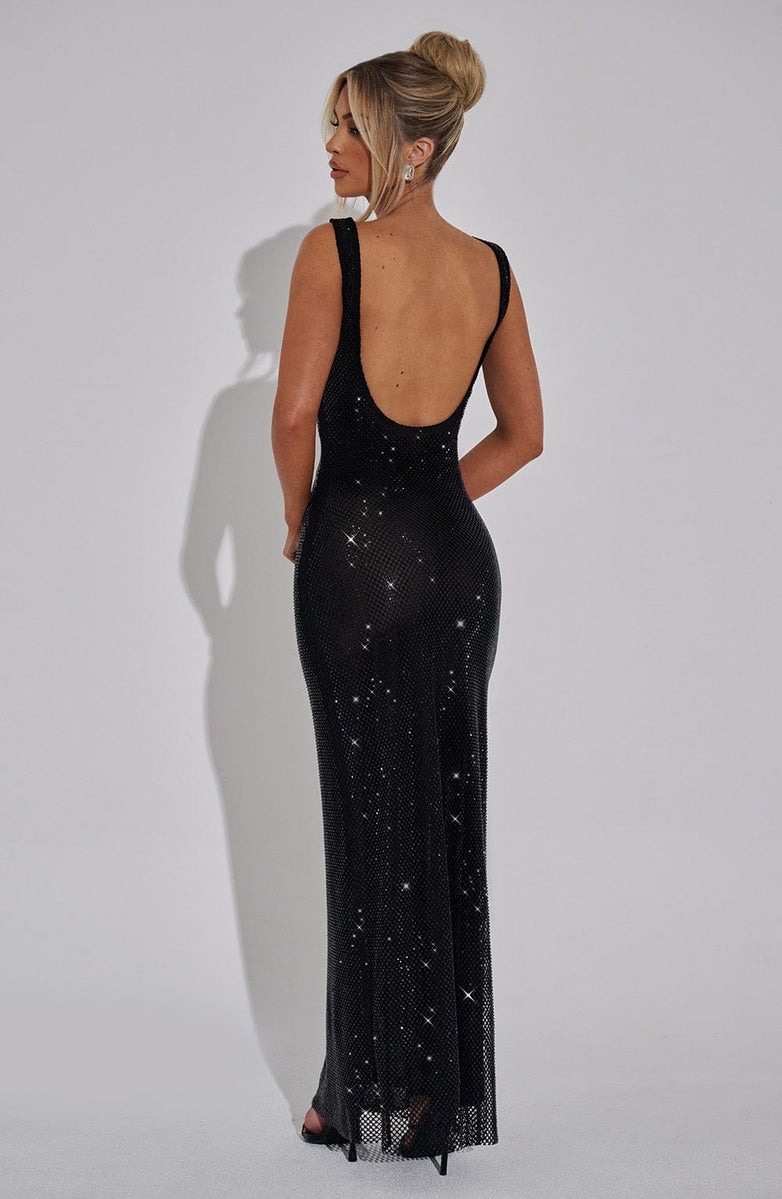 Gloria - Maxi Kleid | Party Glitzerkleid