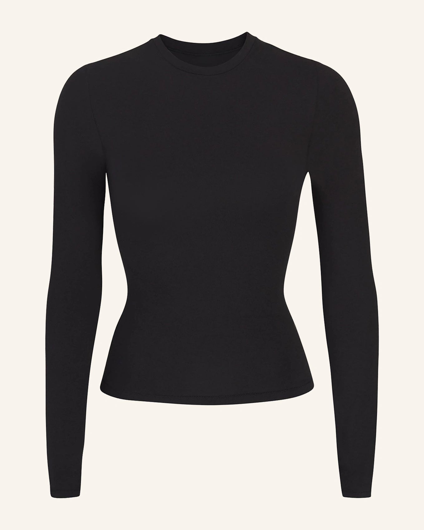 Daily Cotton Long Sleeve – Schwarz