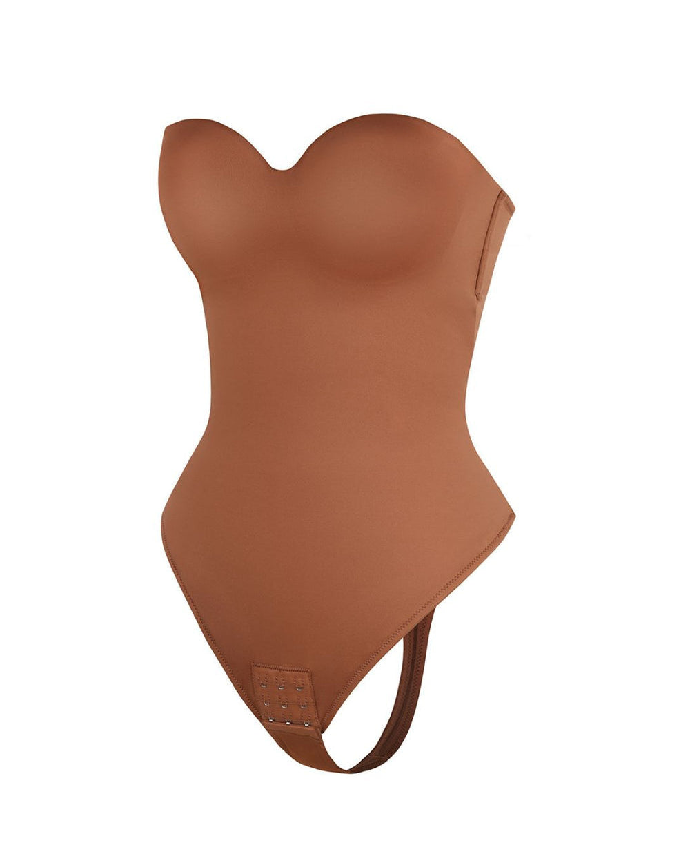Underwire Push Up Bodysuit – Kaffeebraun