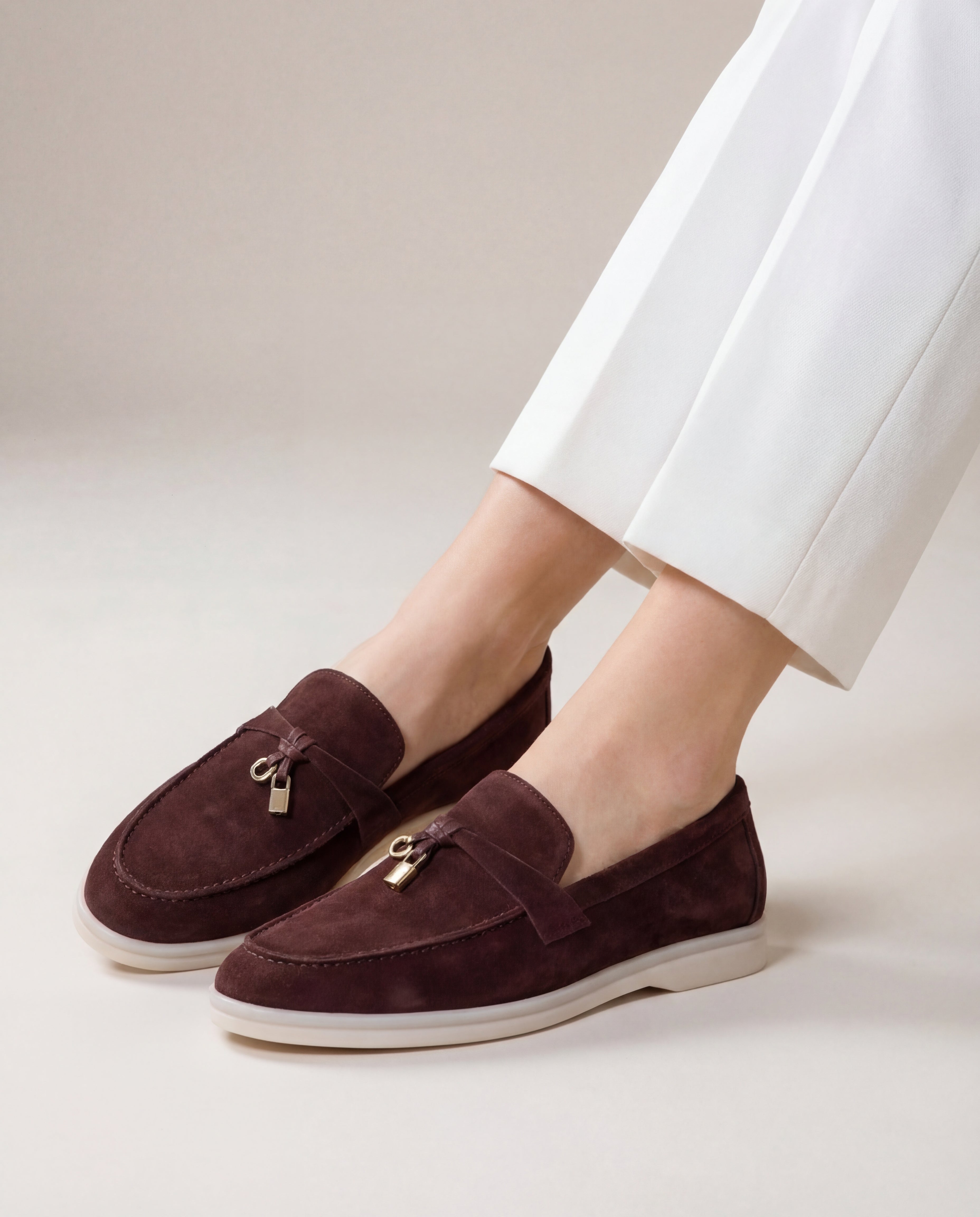 Classic Amulet Loafers Grey Women