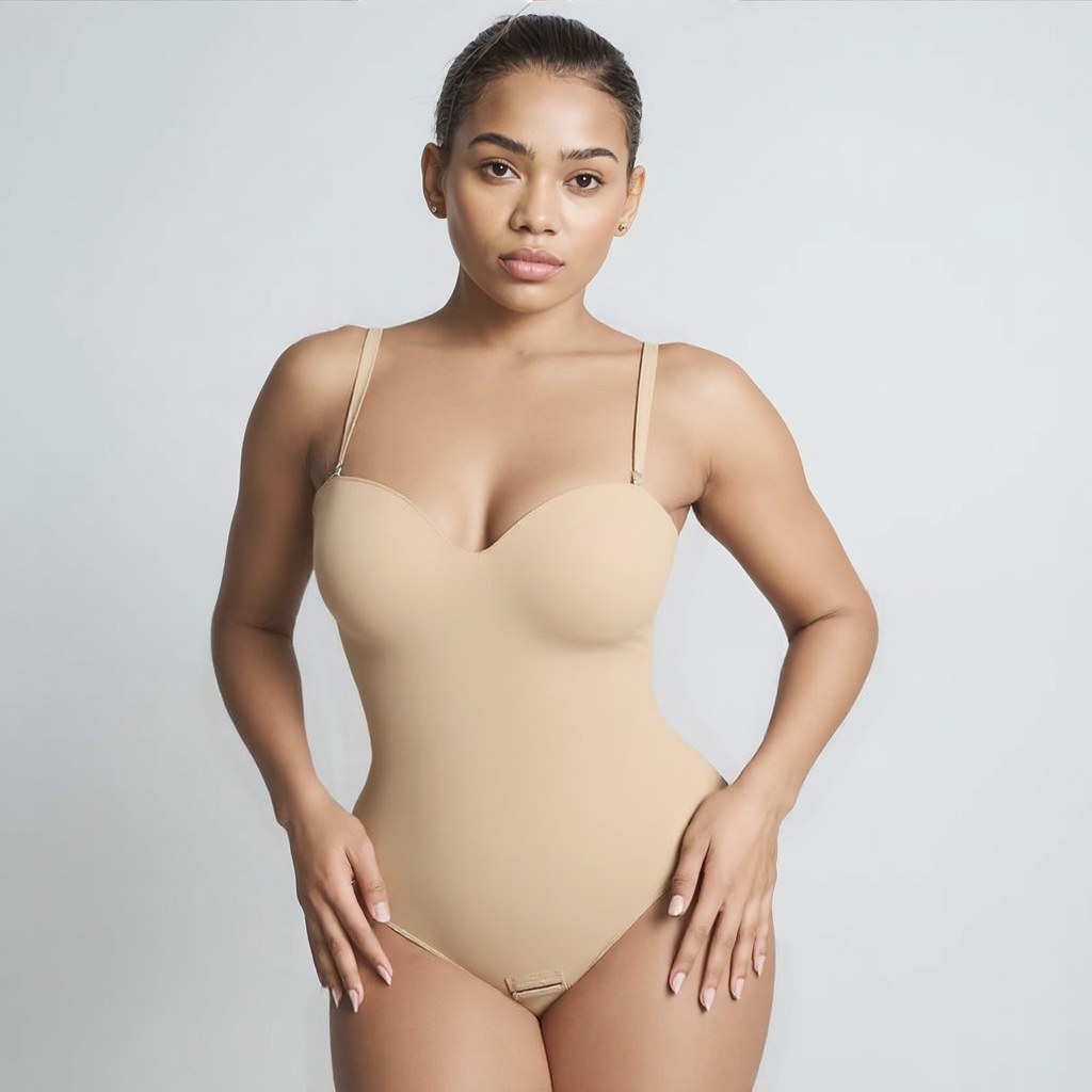 COMING SOON Push Up Body | abnehmbarer Träger | Thong Bodysuit | Caliante Made for every shape