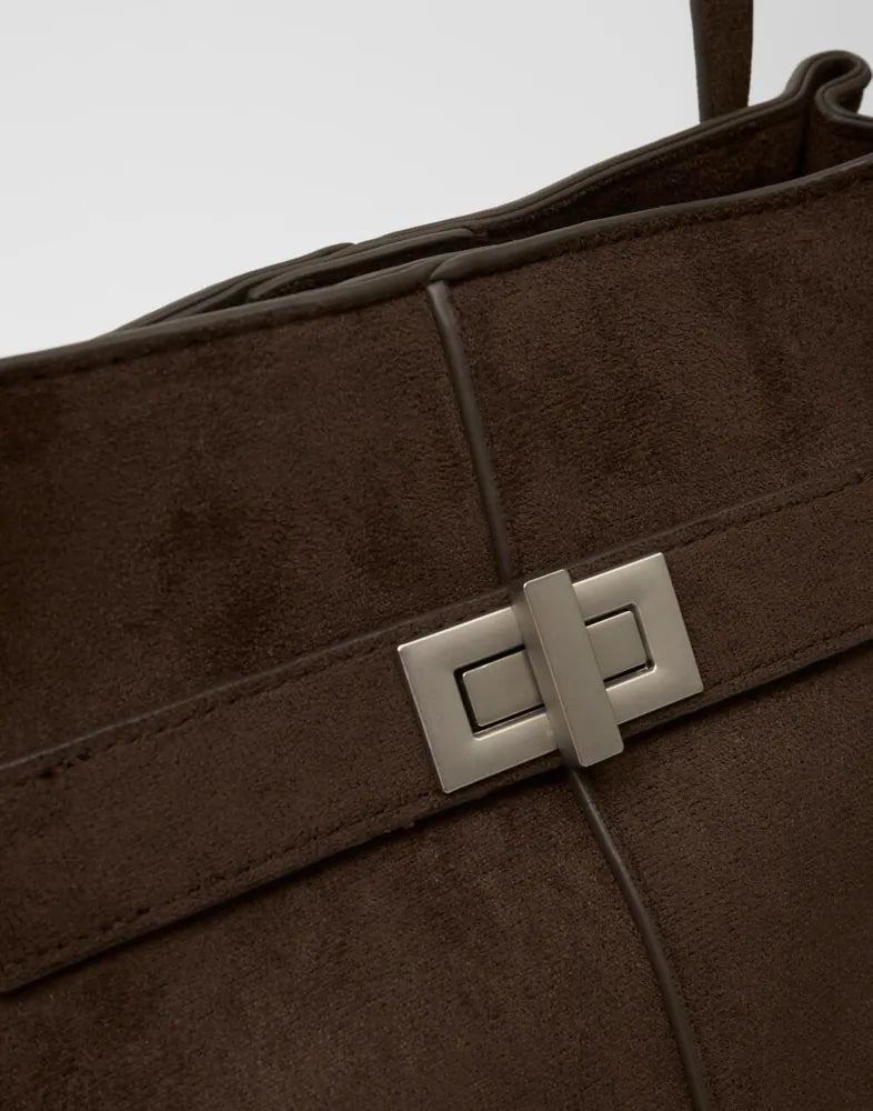 Uni Tasche mit langen Riemen