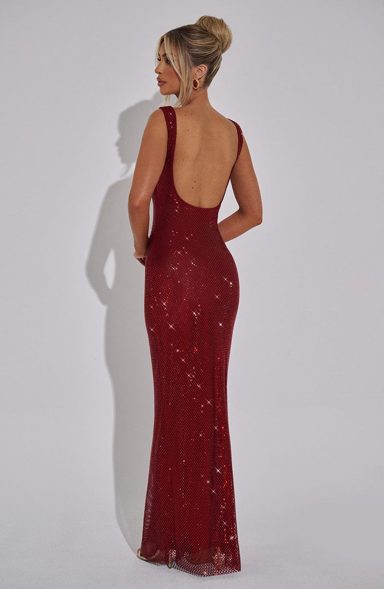 Gloria - Maxi Kleid | Party Glitzerkleid