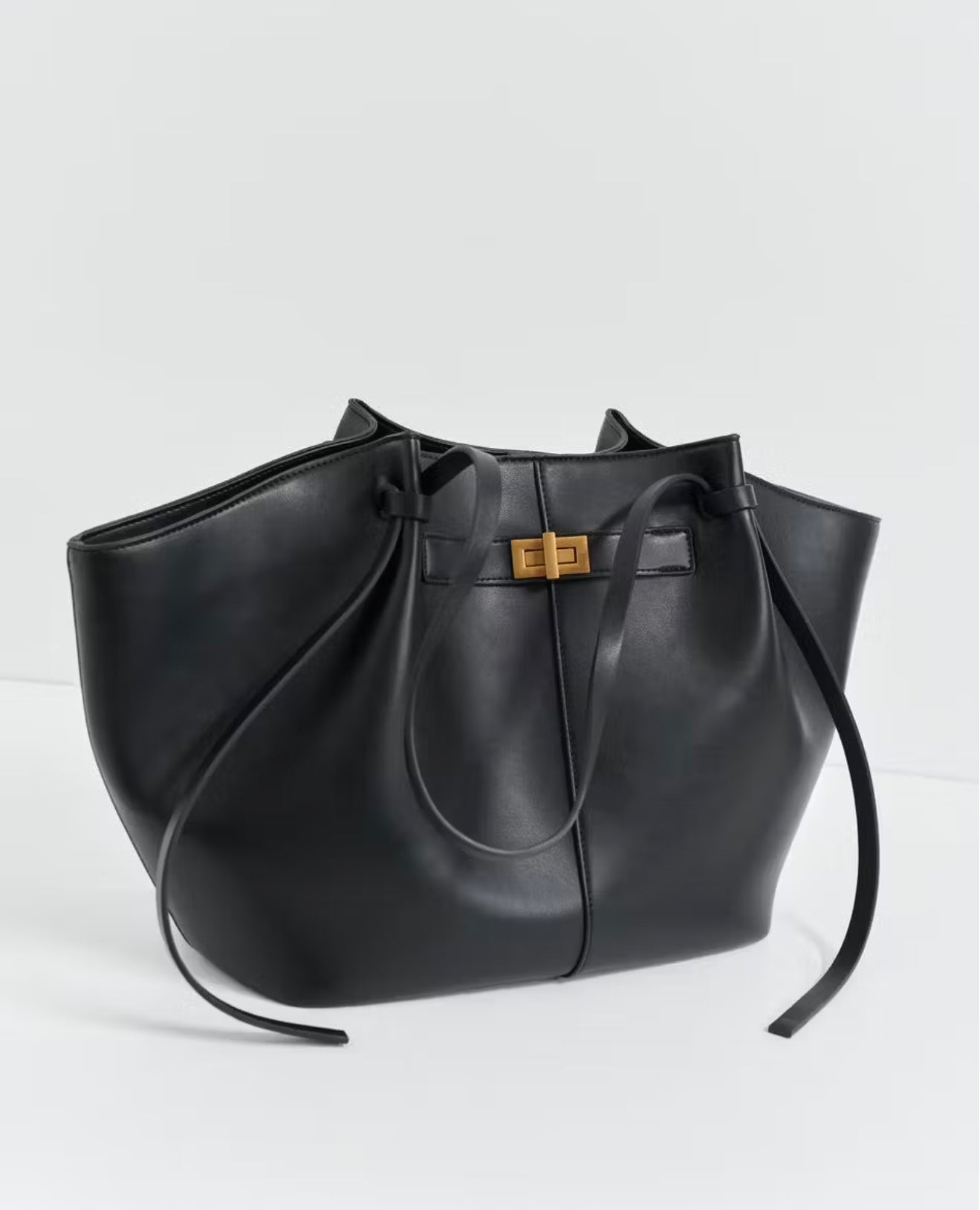 Uni Tasche mit langen Riemen
