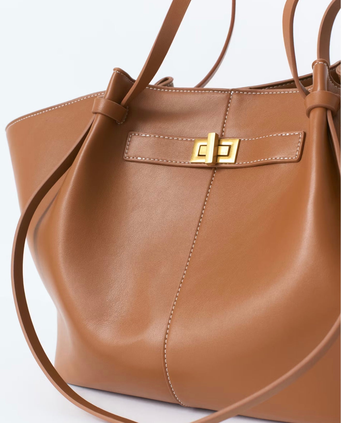 Uni Tasche mit langen Riemen