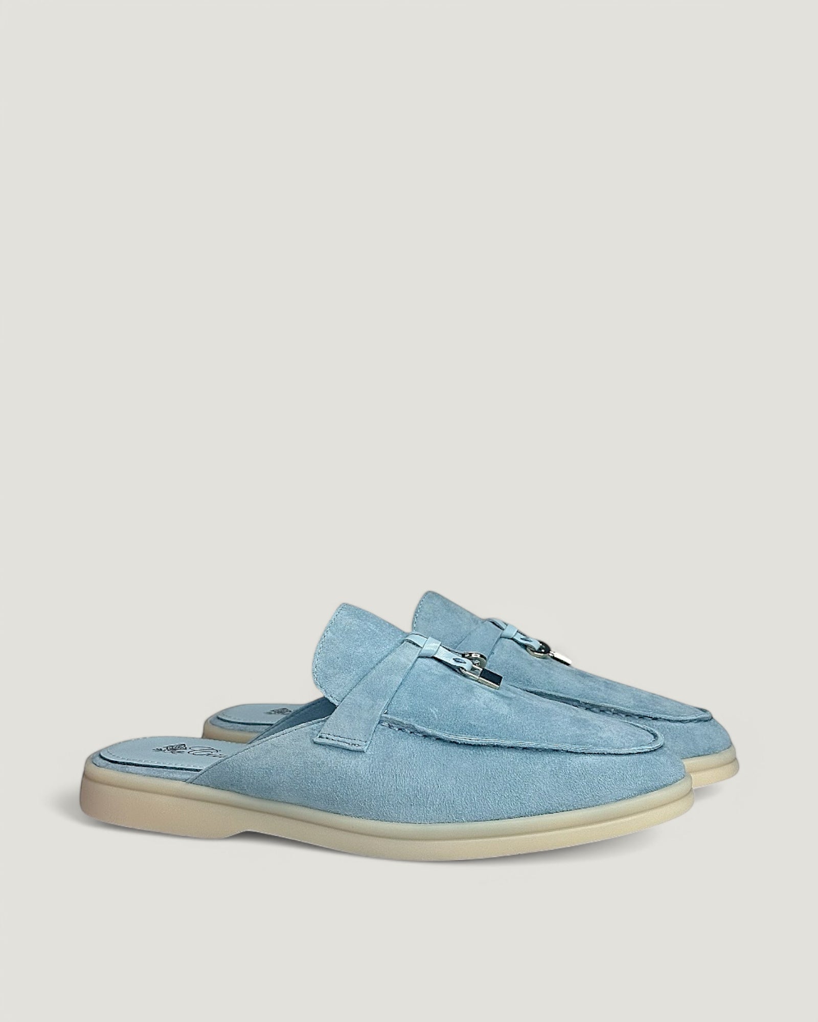 Boot Slipper Eis Blau Damen