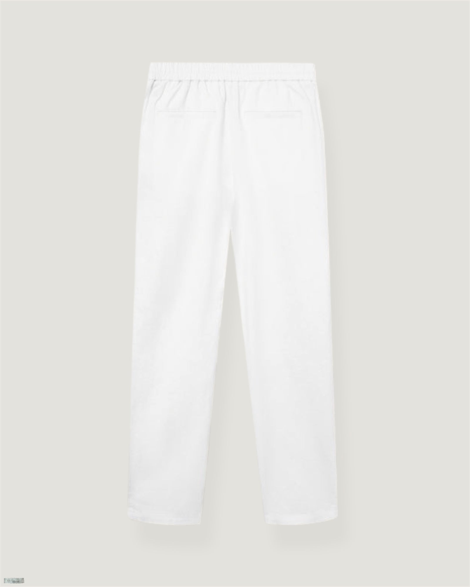 Weiße Leinenhose