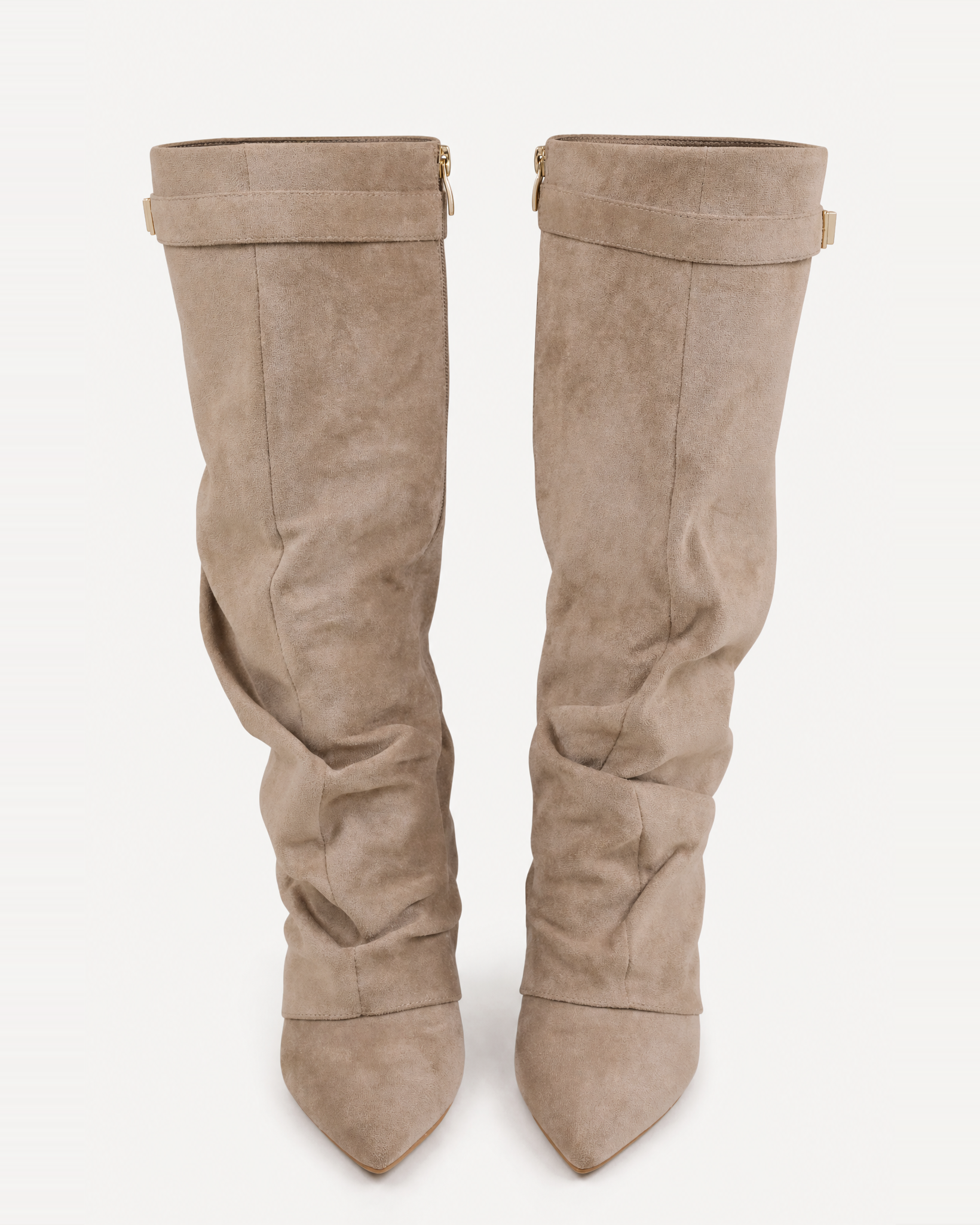 Caliante Shark Boots Slouch – Champagne Beige