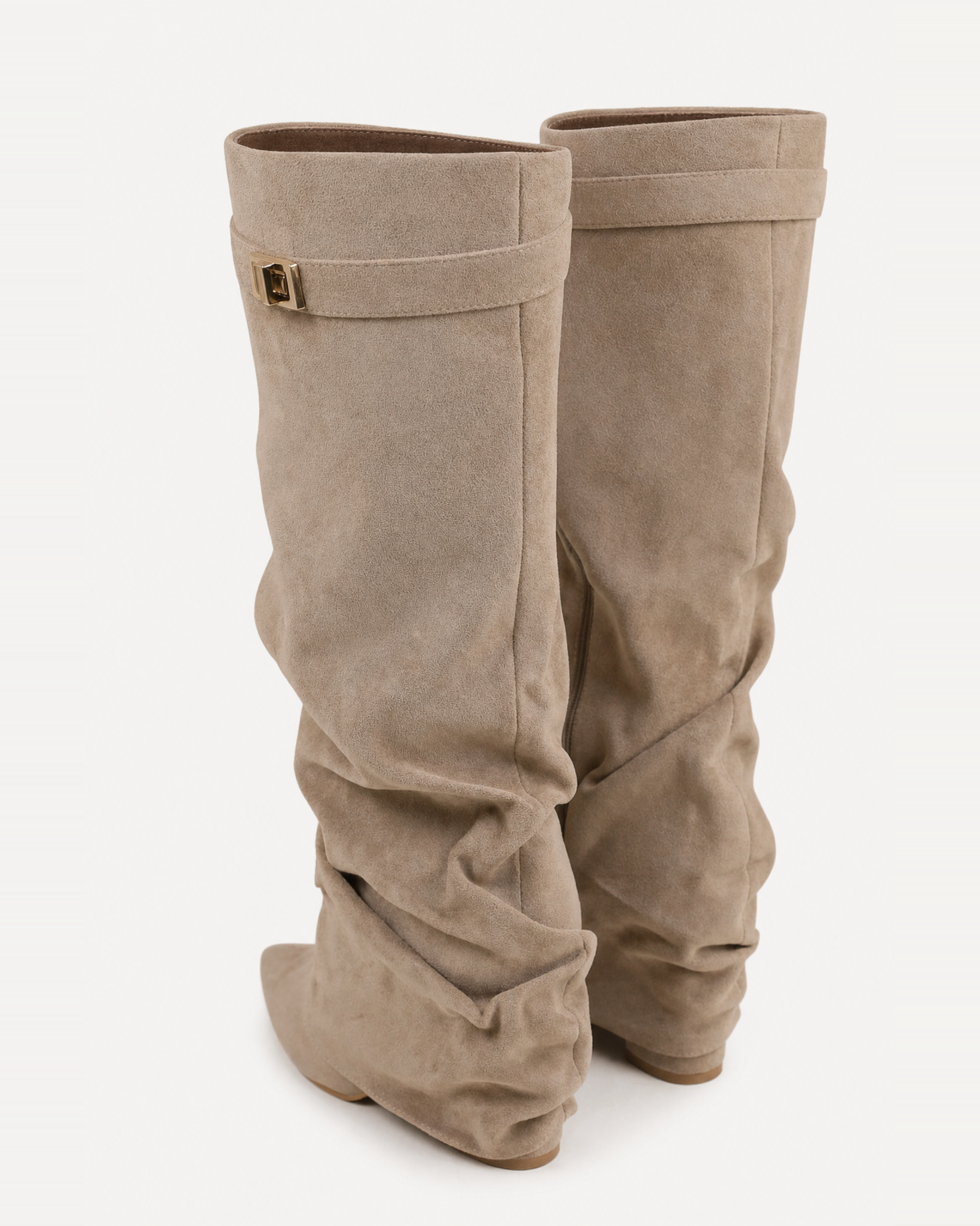 Caliante Shark Boots Slouch – Champagne Beige
