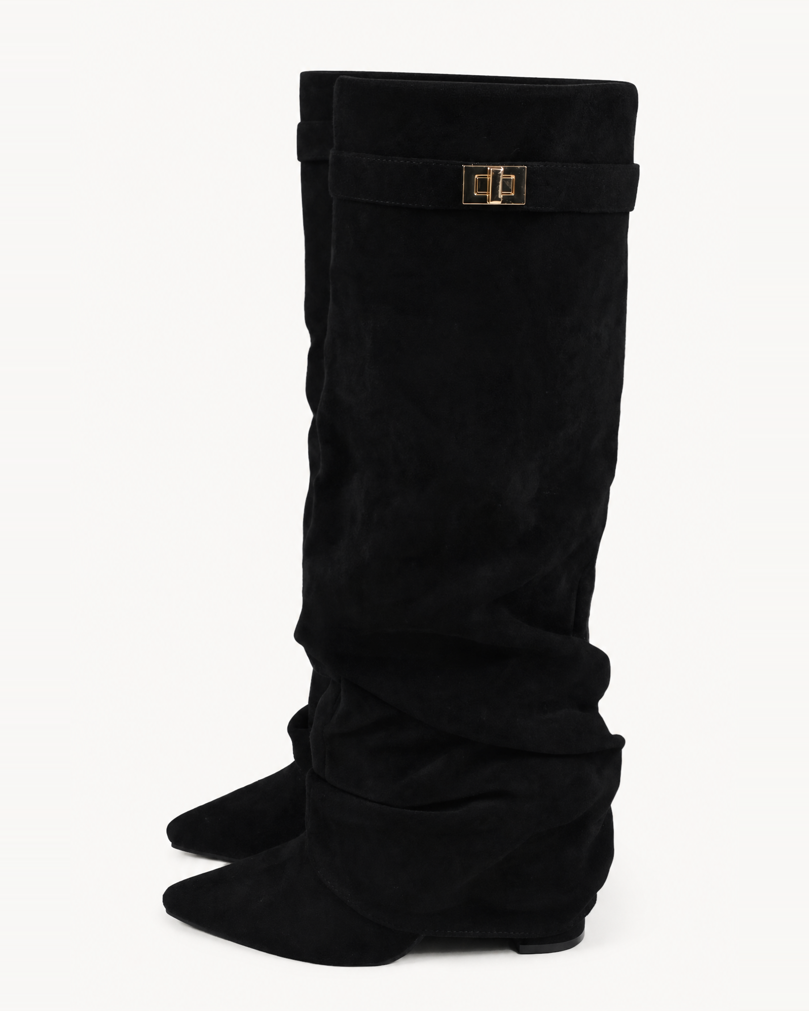 Caliante Shark Boots Slouch – Schwarz