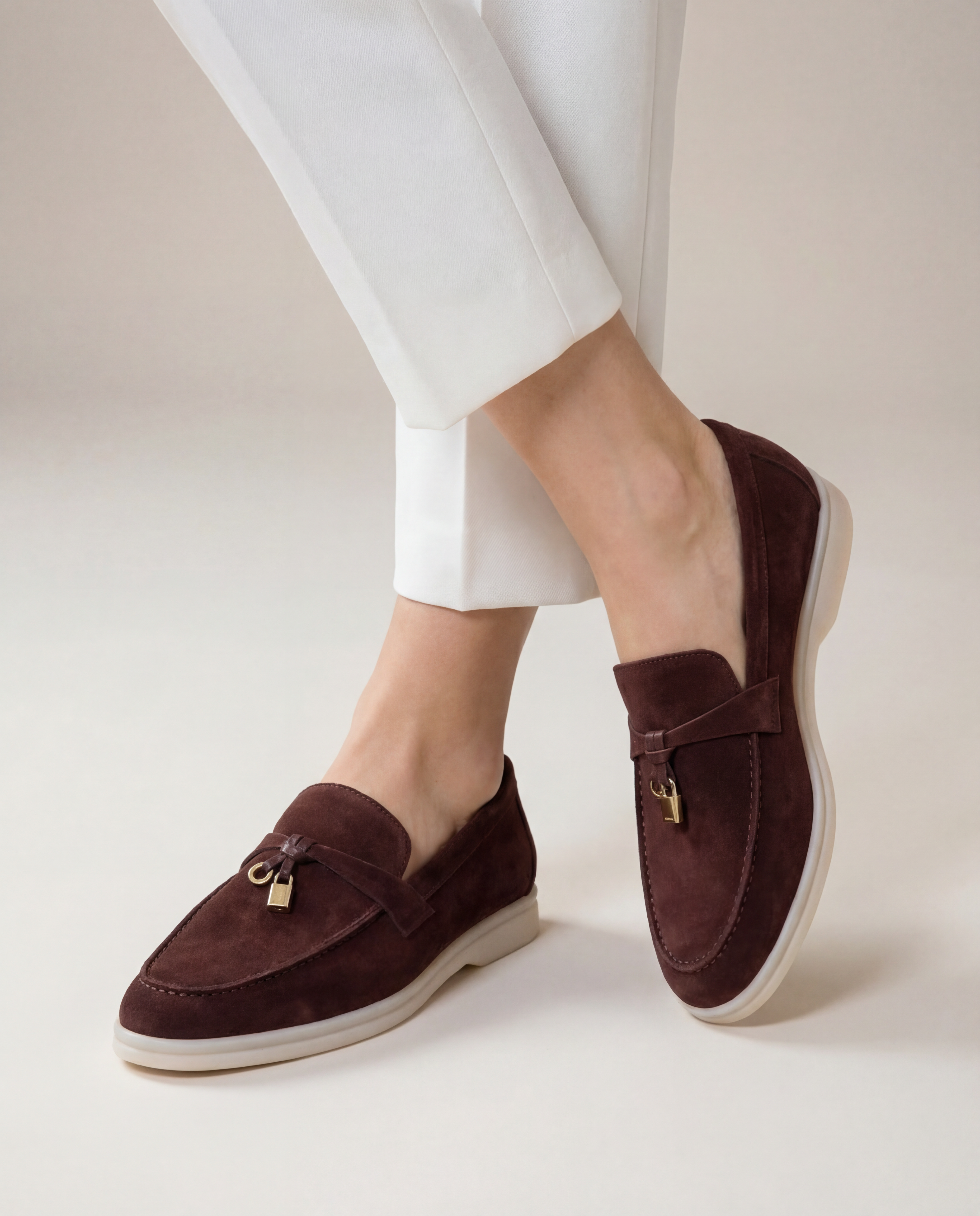 Classic Amulet Loafers Grey Women