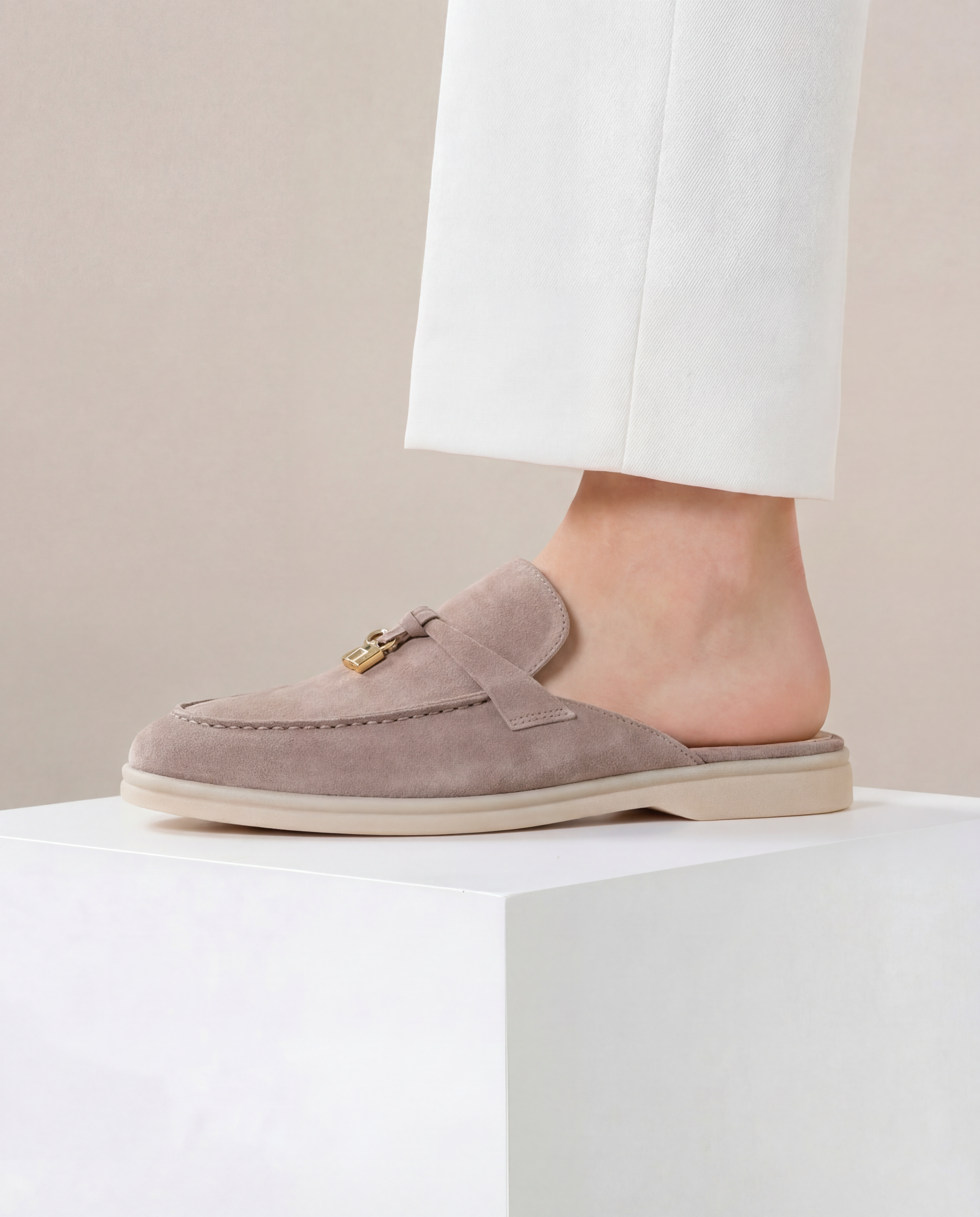 Boot Slipper White Women