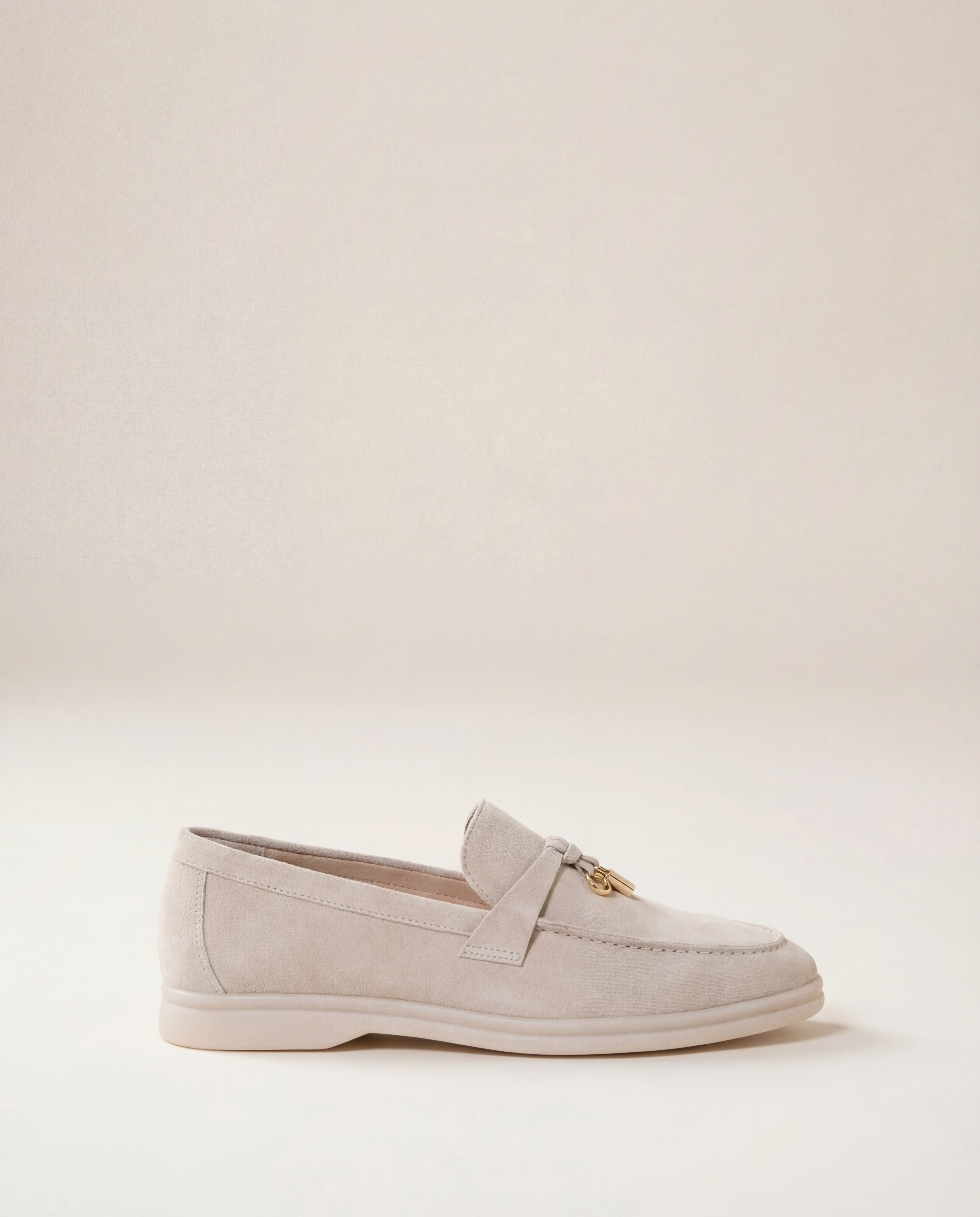 Classic Amulet Loafer for Women - Cream Beige