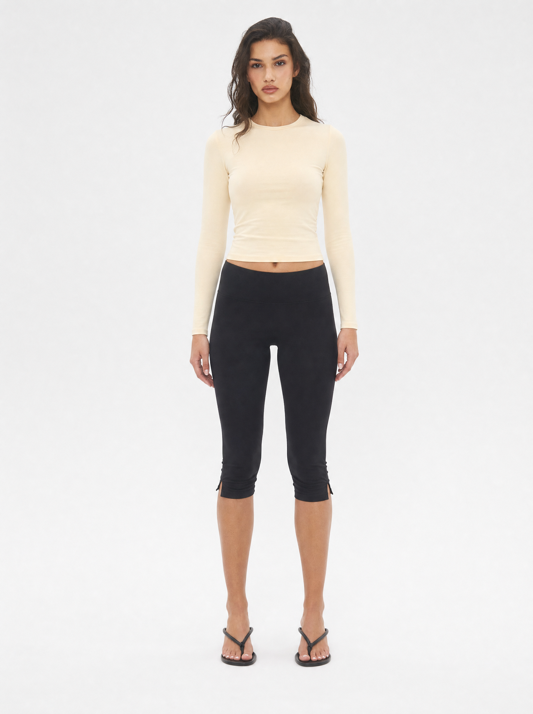 Daily Cotton Long Sleeve – Light Butter #Farbe_Light Butter