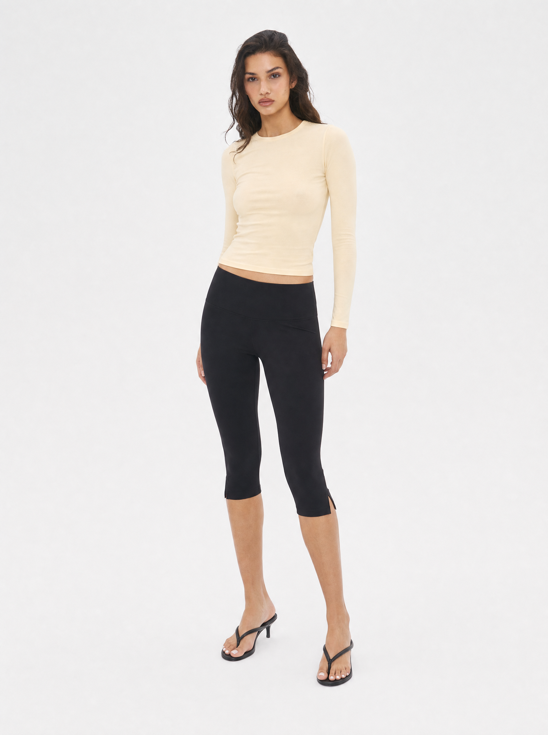 Daily Cotton Long Sleeve – Light Butter #Farbe_Light Butter